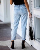 Pocket Design Fringe Hem Ripped Cutout Jeans