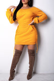 0i429677322015a29c21a casual long sleeves lace up mini dress