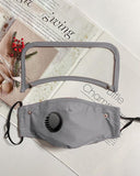 Detachable Valve Face Mask With Eyes Shield
