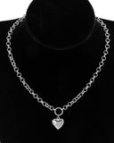 Heart Pattern Chain Pendant Necklace