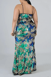 fashion sling v neck sexy fishtail sequin dress