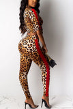fashion sexy print leopard set