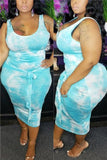tie dyed tight fitting sets