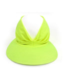 Beach Sunhat UV Protection Anti UV Ponytail Beach Cap Visor Hat