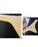 Seamless Low Waist Striped Print Panty