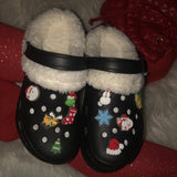 Casual Living Hollowed Out Patchwork Round Keep Warm Comfortable Shoes