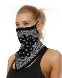 Print Breathable Ear Loop Face Cover Windproof Motorcycling Dust Outdoors