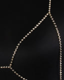 1PCS Halter Rhinestone Decor Body Chain